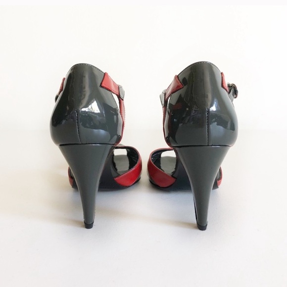 Sigerson Morrison Retro Patent Leather Heels- Sz 8 - Picture 3 of 7